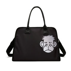 The ladies buckle Tote bag-Monkey