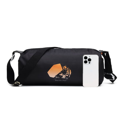 The shoulder Barrel Bag-Tiger #130014 Barrel bag Barrel Duffel Bag Barrel Duffle Bag Beach Barrel Bag Crossbody Barrel Bag Fitness Barrel Bag Foldable Barrel Bag Handheld Barrel Bag Lightweight Barrel Bag Shoulder Barrel Bag Small Barrel Bag Travel Barrel Bag Unisex Barrel Bag YSCORNERED